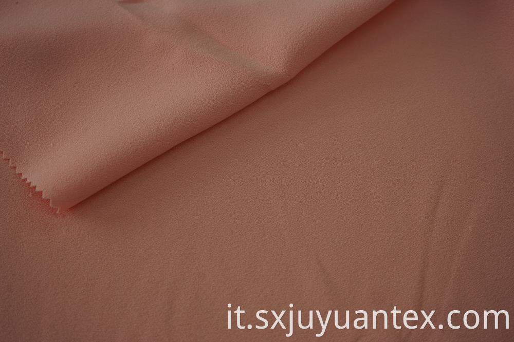 Polyester CEY Single Side Crepe Fabric